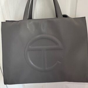 Telfar Gray Shoulder Bag